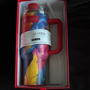 Stainless Steel Tumbler - Colorful Design - 40oz double walled stainless steel